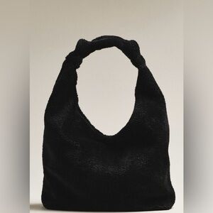 Anthropologie Love Know slouchy sherpa fleece NWT